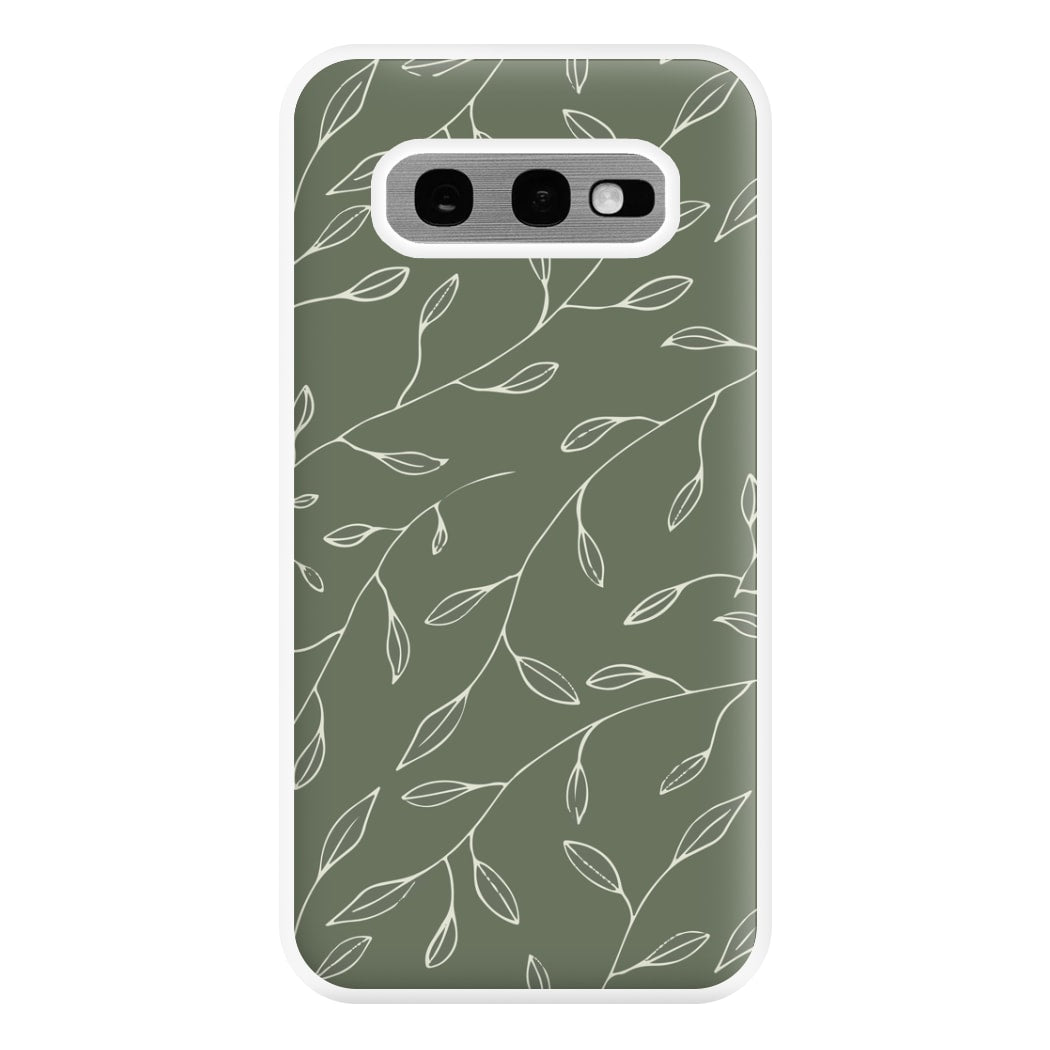 Thin Leaves - Foliage Phone Case for Galaxy S10e