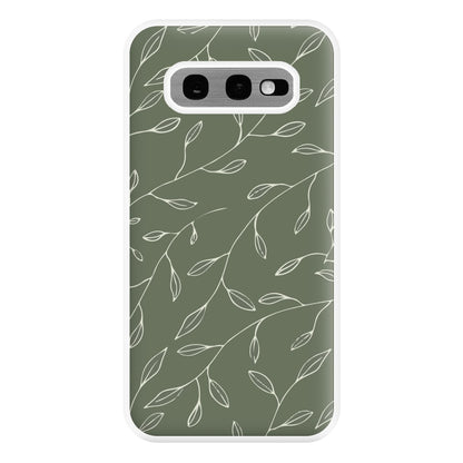 Thin Leaves - Foliage Phone Case for Galaxy S10e