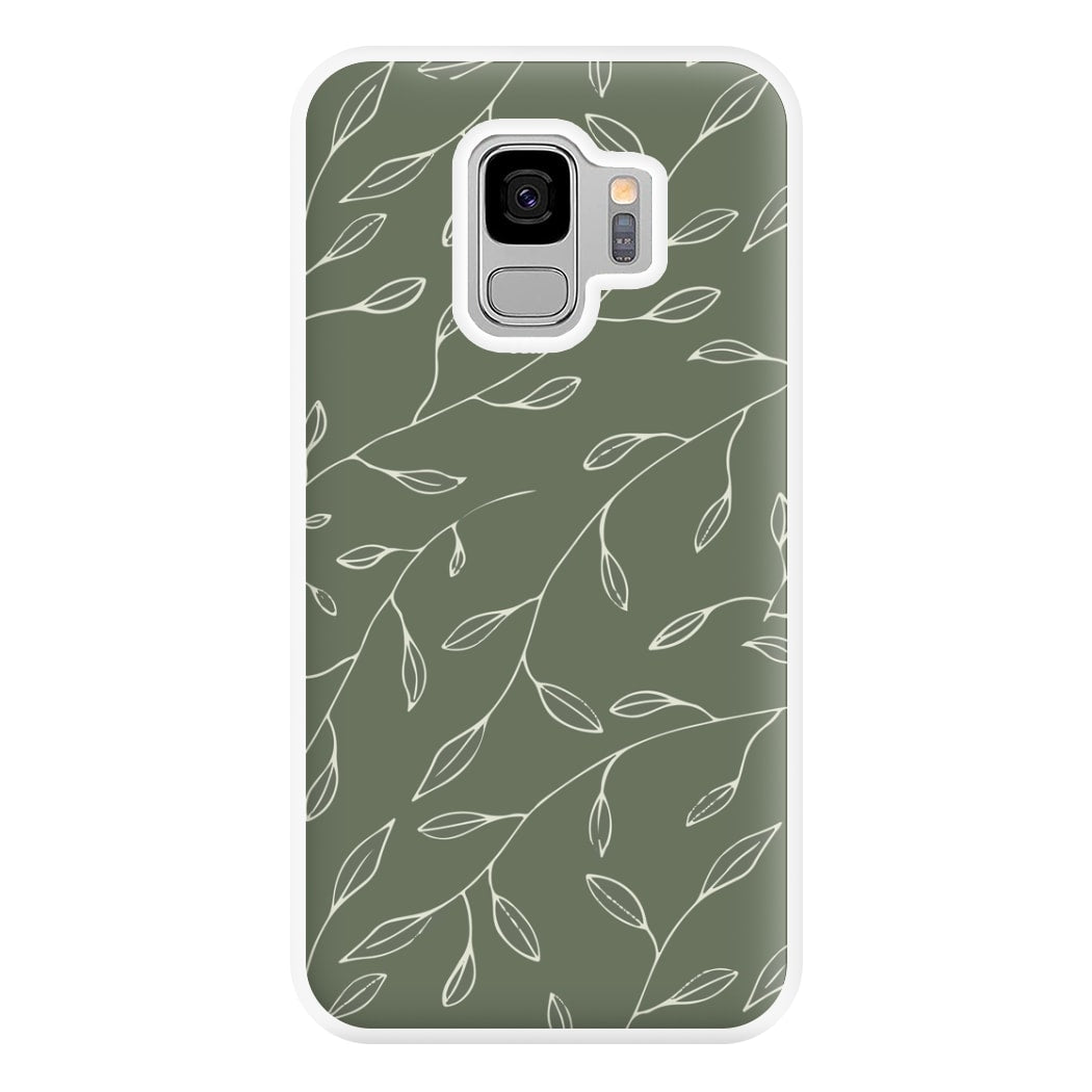 Thin Leaves - Foliage Phone Case for Galaxy S9 Plus