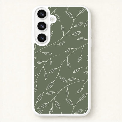 Thin Leaves - Foliage Phone Case for Galaxy S26