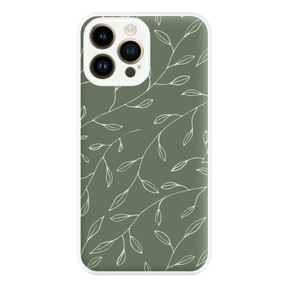 Thin Leaves - Foliage Phone Case for iPhone 14 Pro Max