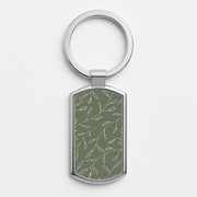 Thin Leaves - Foliage Luxury Keyring 1
