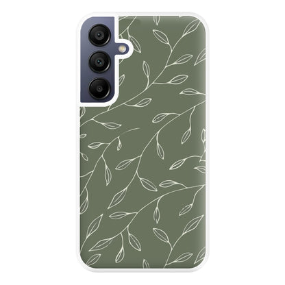 Thin Leaves - Foliage Phone Case for Galaxy A16