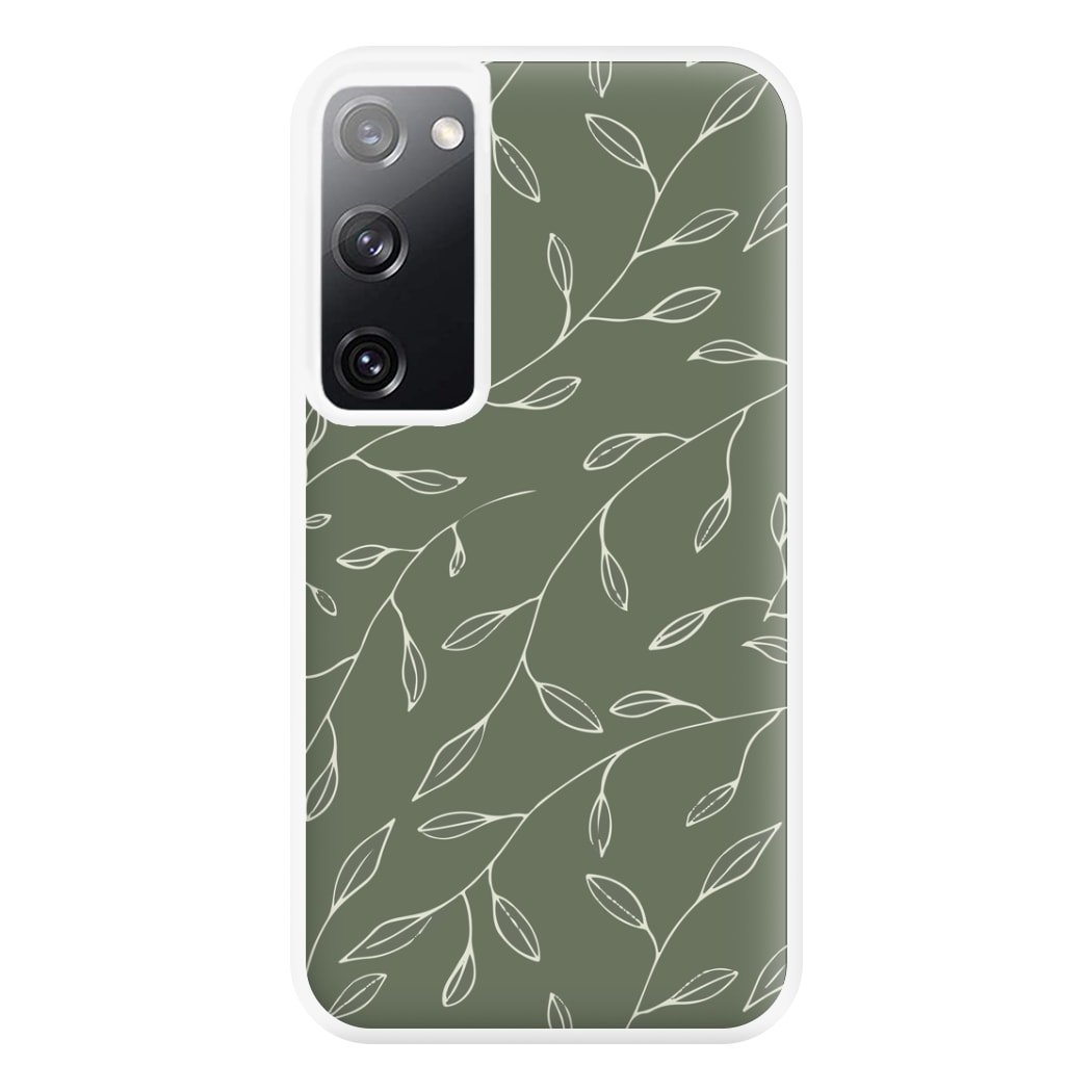 Thin Leaves - Foliage Phone Case for Galaxy S20