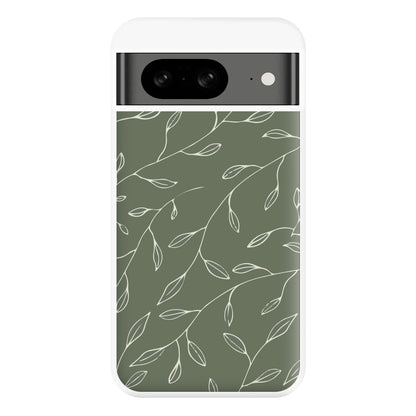 Thin Leaves - Foliage Phone Case for Google Pixel 8