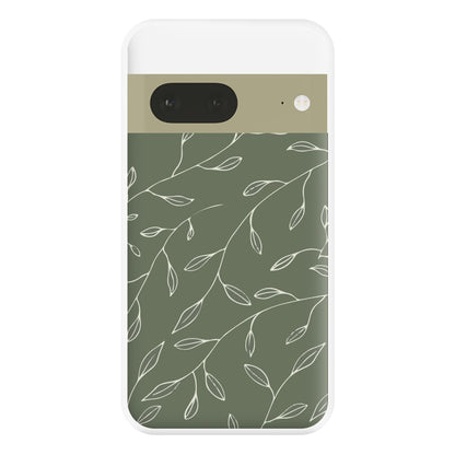 Thin Leaves - Foliage Phone Case for Google Pixel 7a