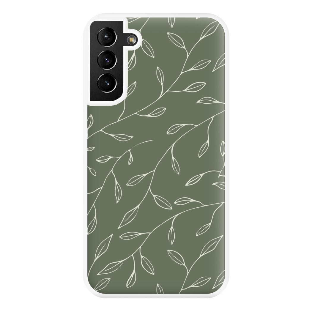 Thin Leaves - Foliage Phone Case for Galaxy S21 Plus