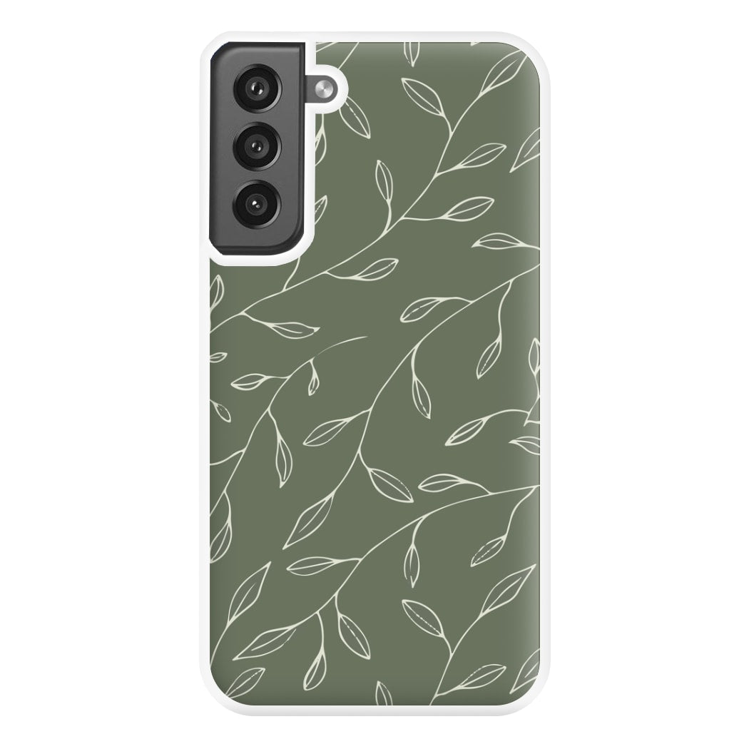 Thin Leaves - Foliage Phone Case for Galaxy S21FE