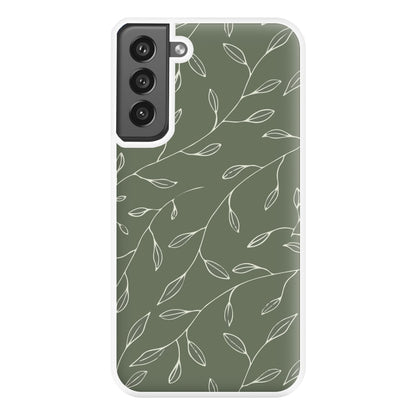 Thin Leaves - Foliage Phone Case for Galaxy S21FE