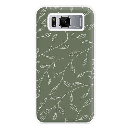 Thin Leaves - Foliage Phone Case for Galaxy S8 Plus