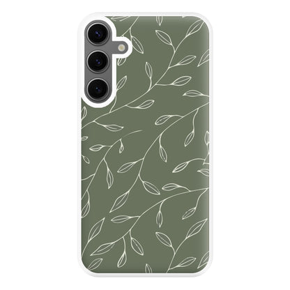 Thin Leaves - Foliage Phone Case for Galaxy S24FE