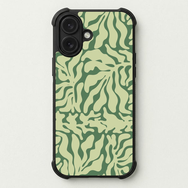Light Green Leaf - Foliage Phone Case — Bumper case
