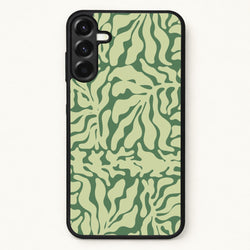 Light Green Leaf - Foliage Phone Case for Galaxy A37