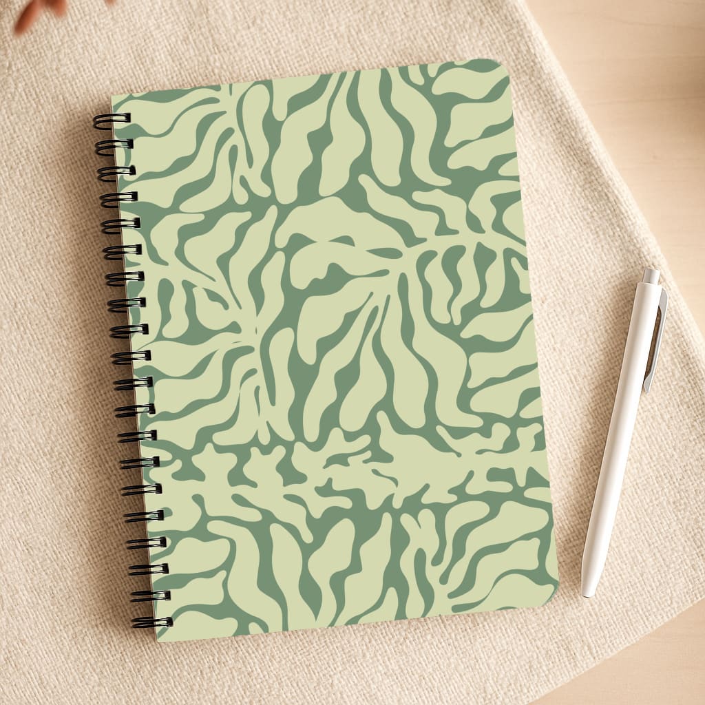 Light Green Leaf - Foliage Notepad