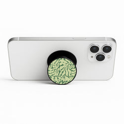 Light Green Leaf - Foliage Phone Stand