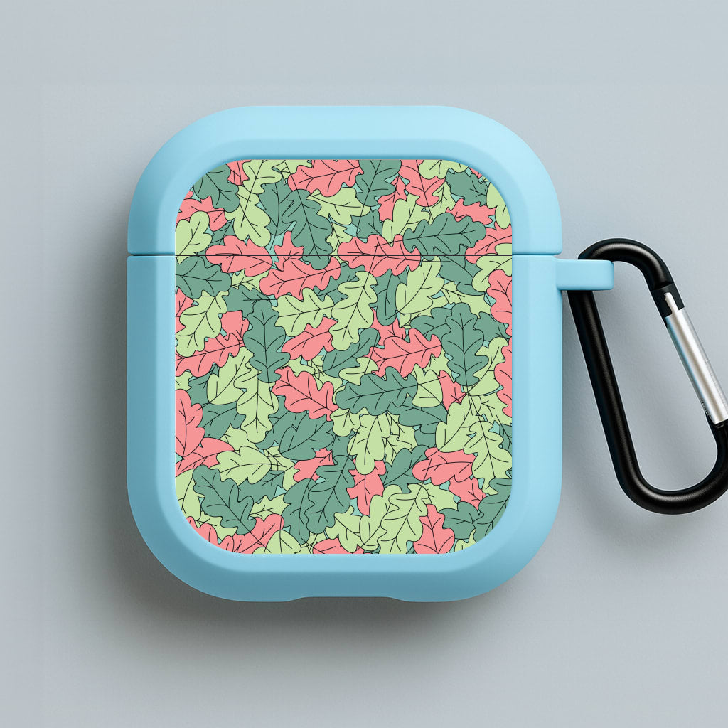 Leaves - Foliage Blue AirPods Case