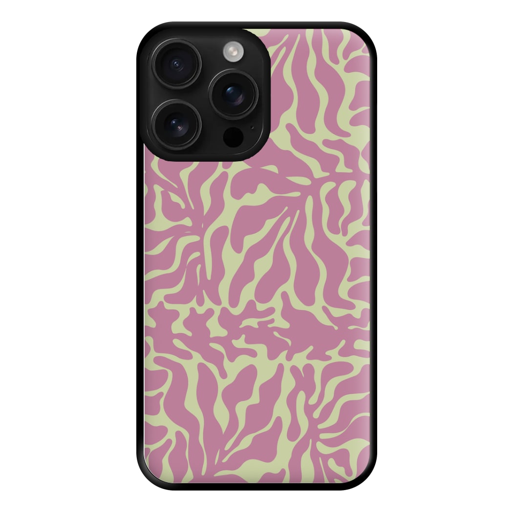 Pink Leaves - Foliage Phone Case