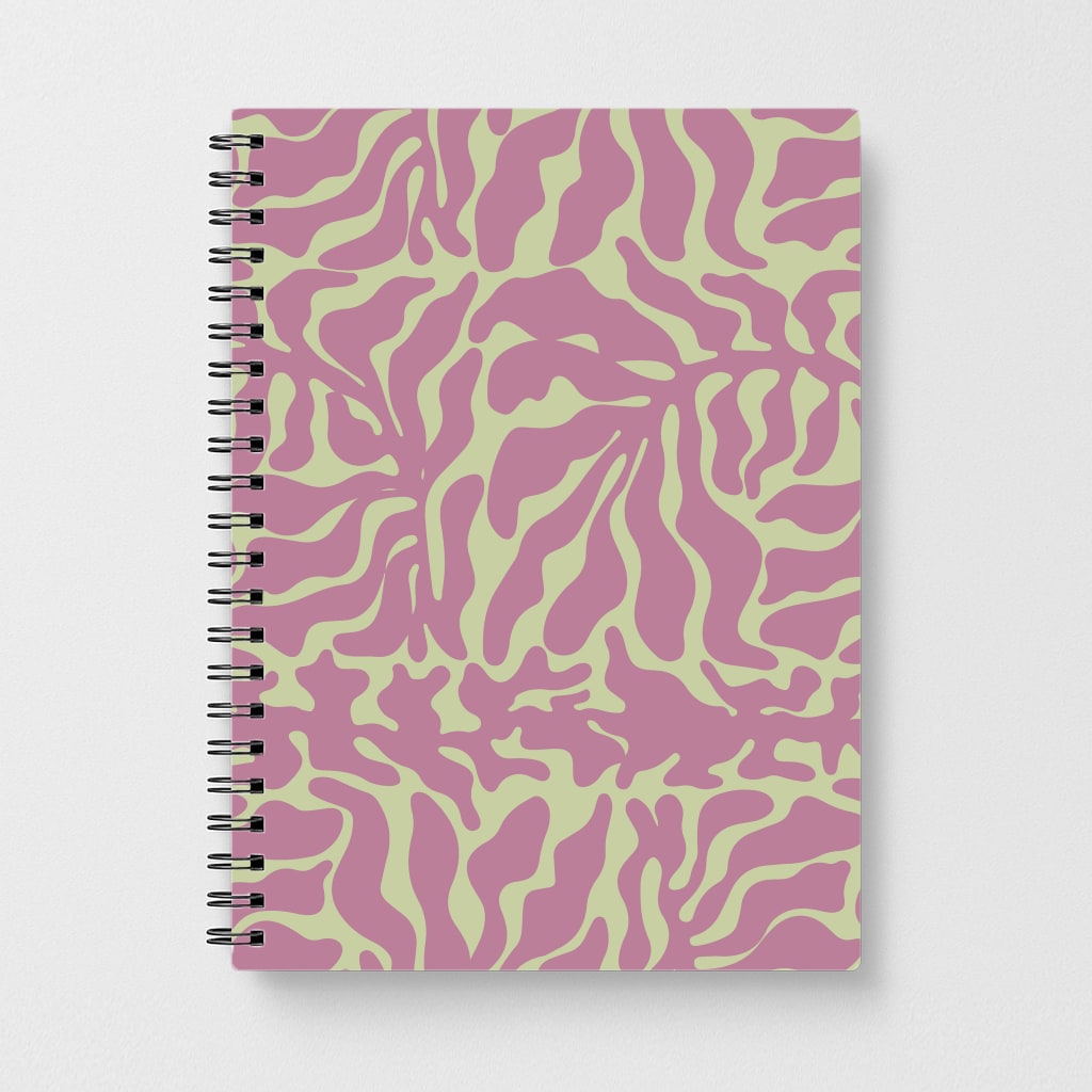 Pink Leaves - Foliage Notebook