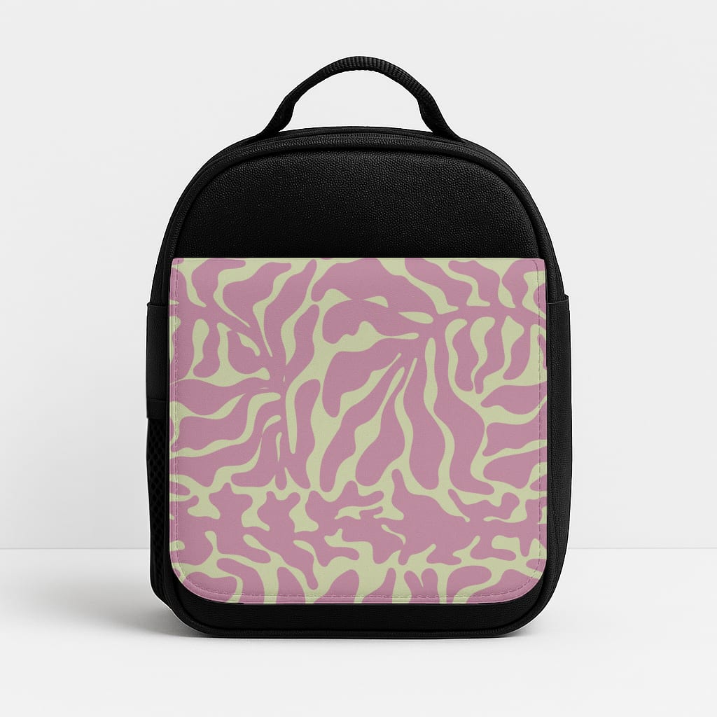 Pink Leaves - Foliage Insulated Lunchbox