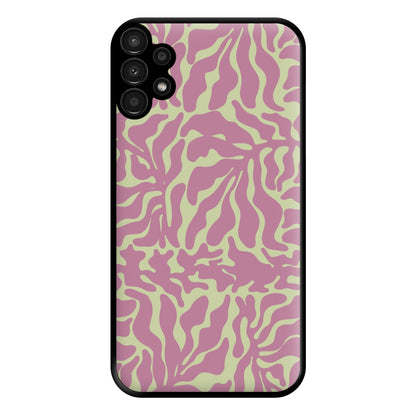 Pink Leaves - Foliage Phone Case for Galaxy A13