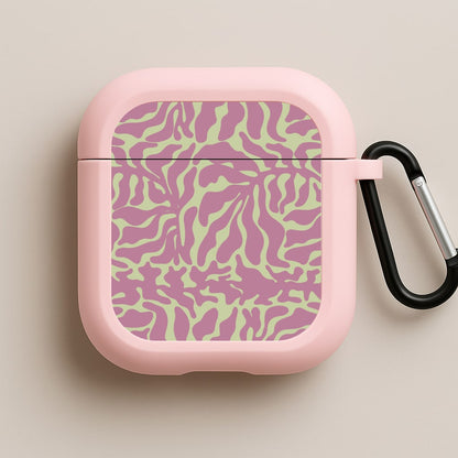 Pink Leaves - Foliage Pink AirPods Case