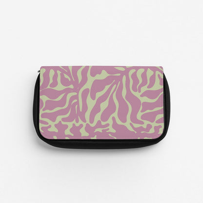 Pink Leaves - Foliage Pencil Case