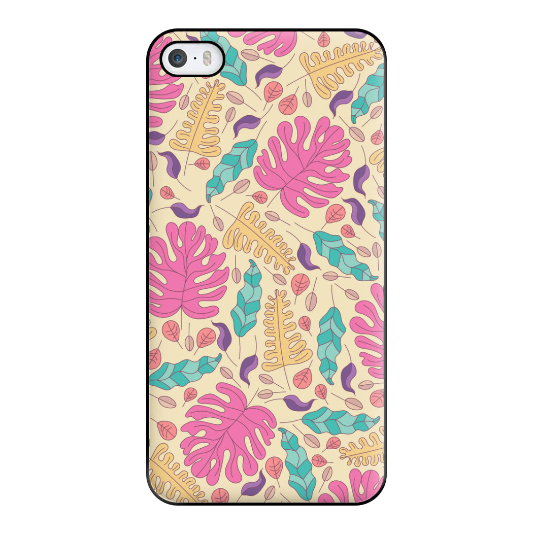 Multi Coloured Leaves - Foliage Phone Case for iPhone 5 / 5s / SE 2016