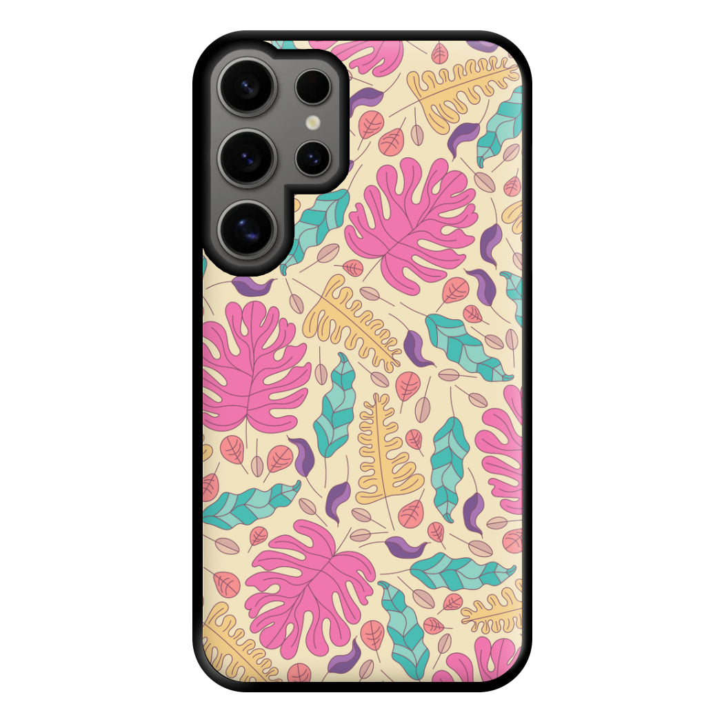 Multi Coloured Leaves - Foliage Phone Case for Galaxy S24 Ultra