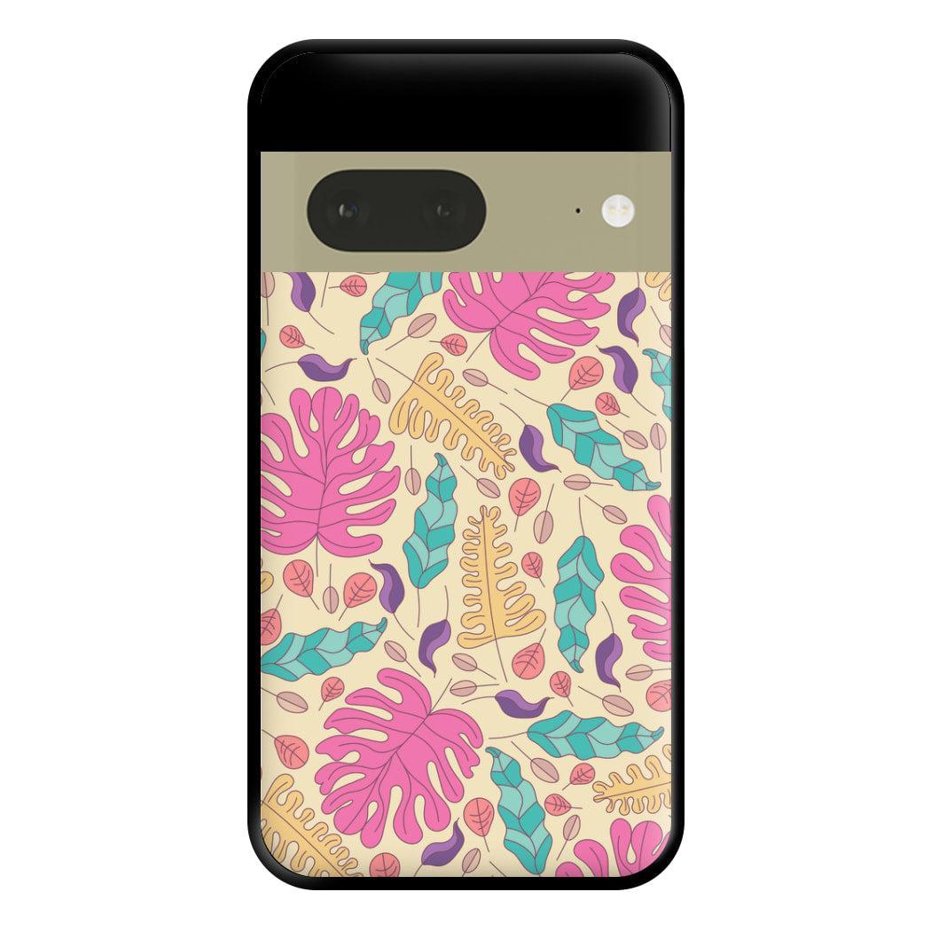 Multi Coloured Leaves - Foliage Phone Case for Google Pixel 7a