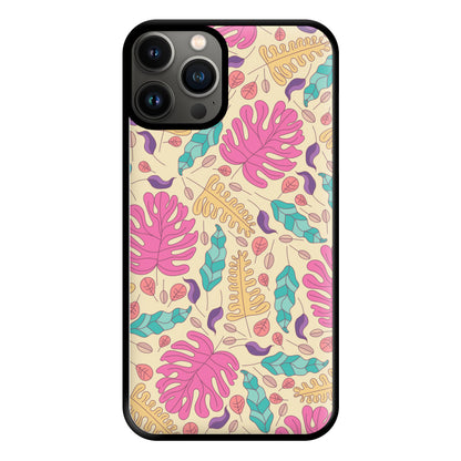 Multi Coloured Leaves - Foliage Phone Case for iPhone 13 Pro Max