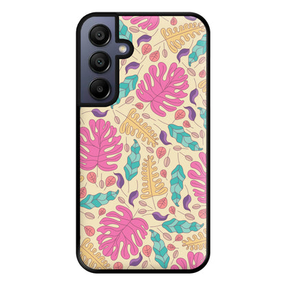 Multi Coloured Leaves - Foliage Phone Case for Galaxy A15