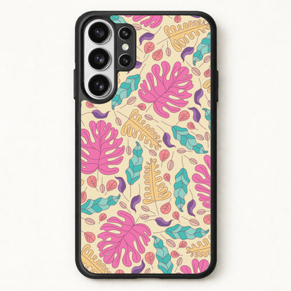 Multi Coloured Leaves - Foliage Phone Case for Galaxy S26 Ultra
