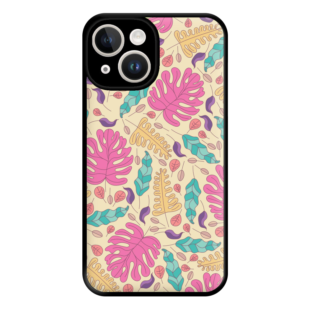 Multi Coloured Leaves - Foliage Phone Case for iPhone 14