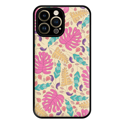 Multi Coloured Leaves - Foliage Phone Case for iPhone 14 Pro Max