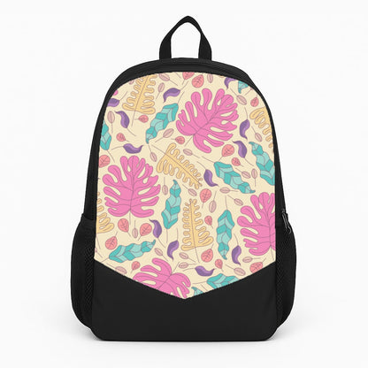 Multi Coloured Leaves - Foliage Large Backpack