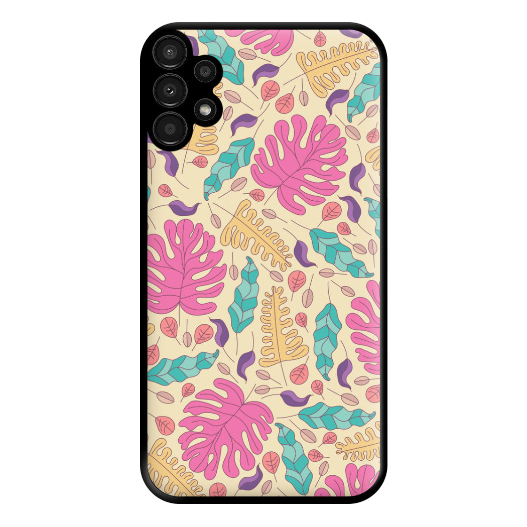 Multi Coloured Leaves - Foliage Phone Case for Galaxy A13