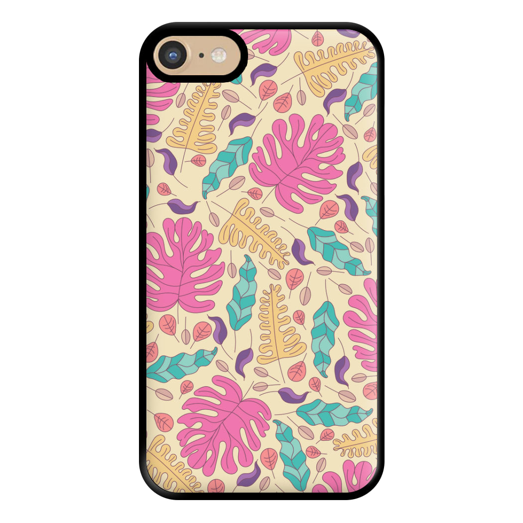 Multi Coloured Leaves - Foliage Phone Case for iPhone 6 / 7 / 8 / SE