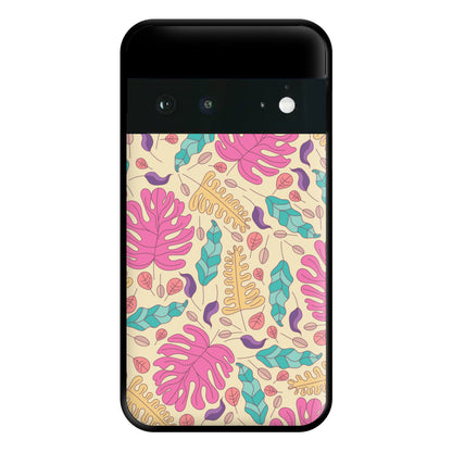 Multi Coloured Leaves - Foliage Phone Case for Google Pixel 6a