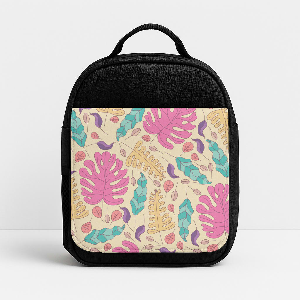 Multi Coloured Leaves - Foliage Insulated Lunchbox