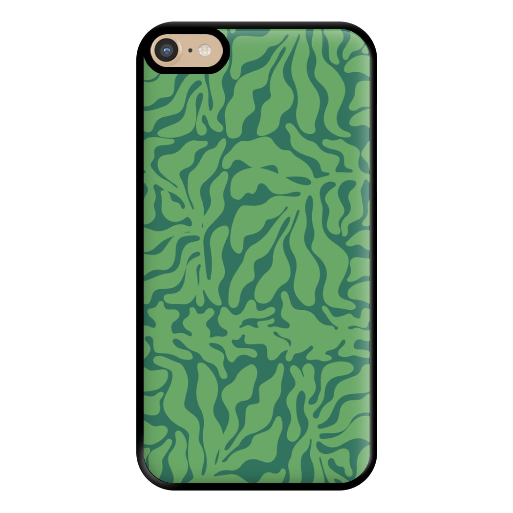 Green Leaves - Foliage Phone Case for iPhone 6 Plus / 7 Plus / 8 Plus