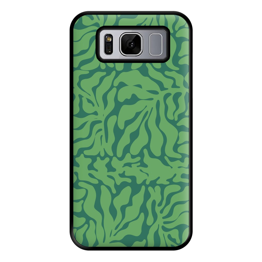 Green Leaves - Foliage Phone Case for Galaxy S8 Plus