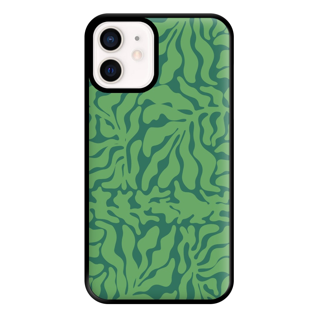 Green Leaves - Foliage Phone Case for iPhone 12 Mini