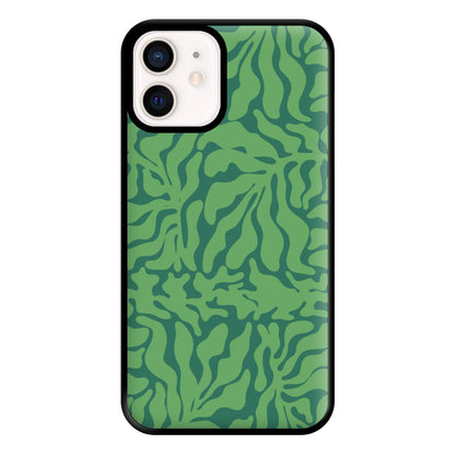 Green Leaves - Foliage Phone Case for iPhone 12 Mini