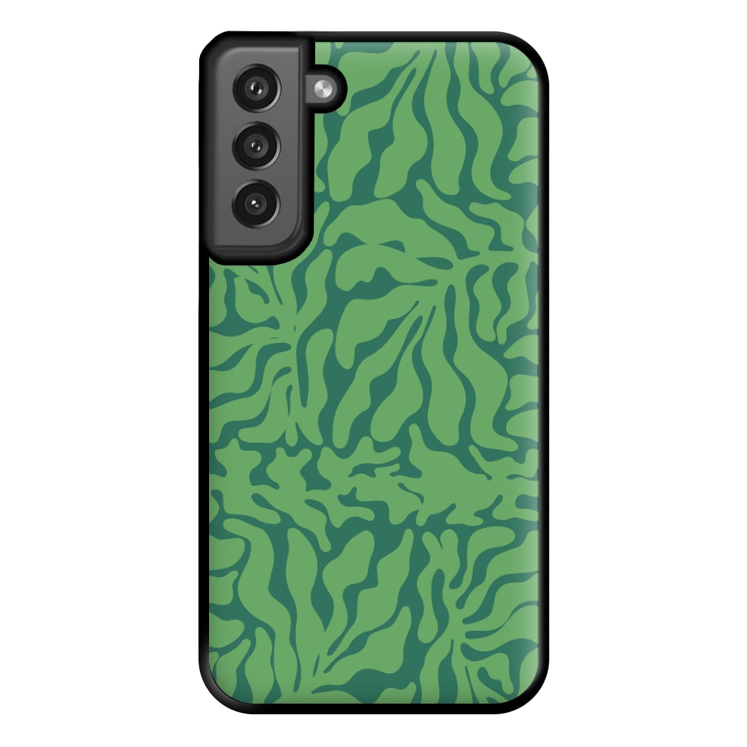 Green Leaves - Foliage Phone Case for Galaxy S21FE