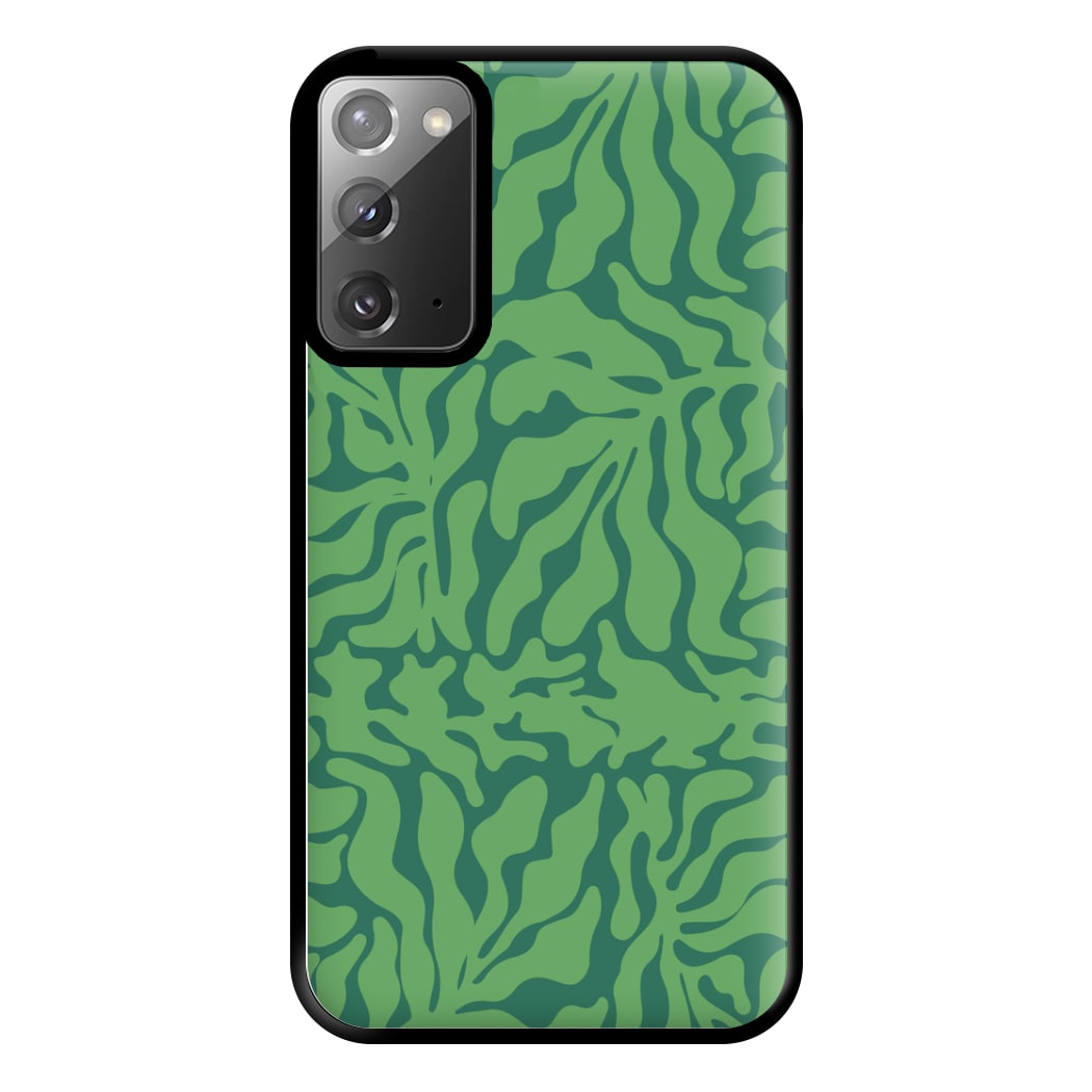 Green Leaves - Foliage Phone Case for Galaxy Note 20 Ultra