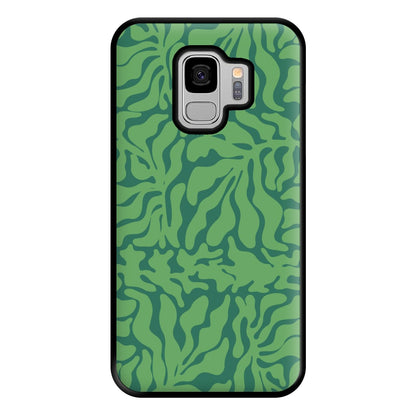 Green Leaves - Foliage Phone Case for Galaxy S9 Plus