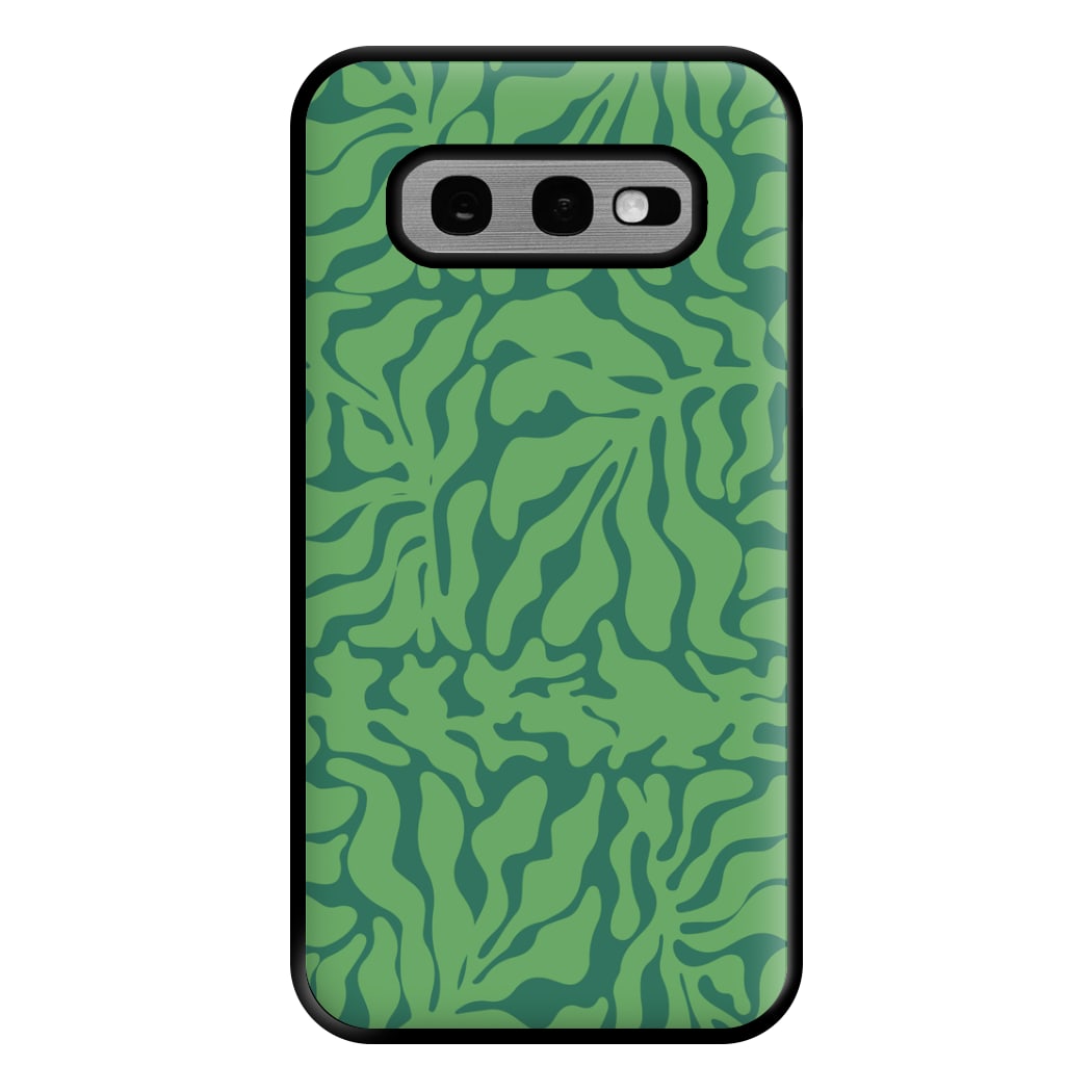 Green Leaves - Foliage Phone Case for Galaxy S10e