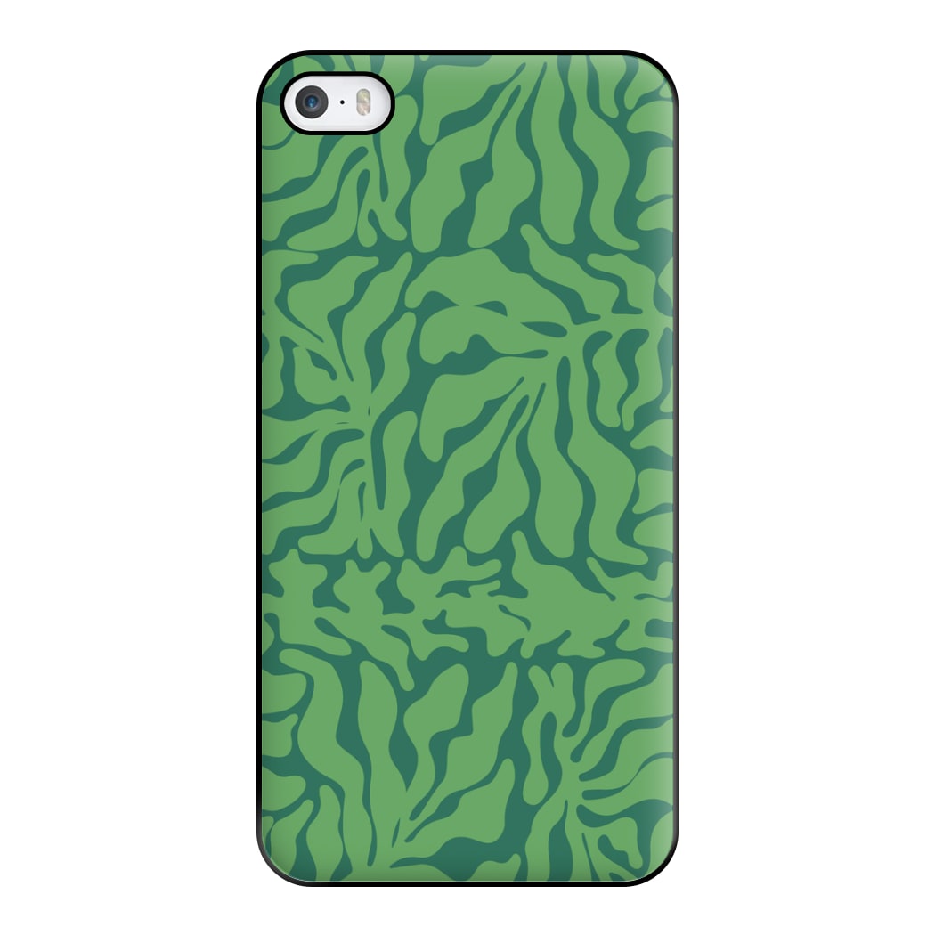 Green Leaves - Foliage Phone Case for iPhone 5 / 5s / SE 2016