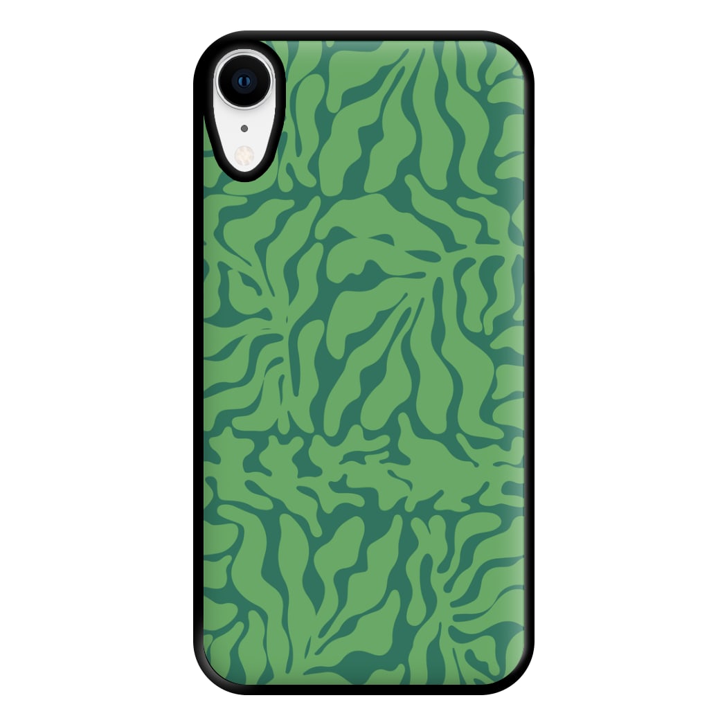 Green Leaves - Foliage Phone Case for iPhone XR