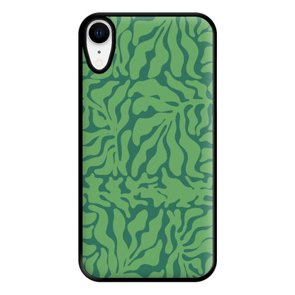 Green Leaves - Foliage Phone Case for iPhone XR